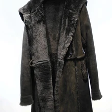 Распродажа, женская модная Повседневная зимняя байкерская куртка из натуральной овечьей кожи с шерстяной подкладкой