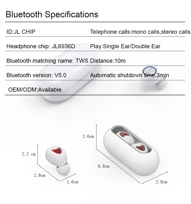 TWS, беспроводные наушники с Bluetooth 5,0, наушники с микрофоном, Спортивная гарнитура, шумоподавление, наушники для девочек