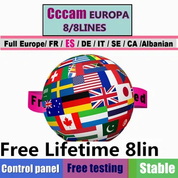 

Best 2020 Stable CCCAM EuropA Spain for 1 Year GTme V8 OScCCam Portugal a Europe Clines Portugal Servers 3CCamS 8/8lines