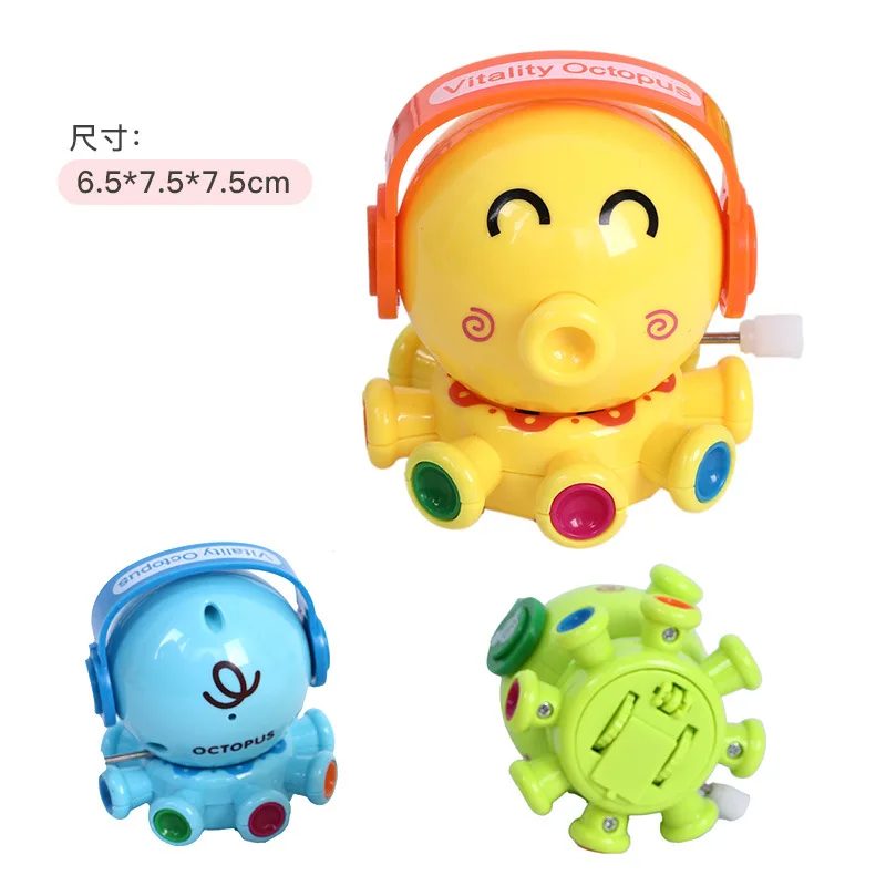 OctopusB Животное со скакалкой заводная игрушка ABS светящаяся игрушка детский прыжок цыпленок Единорог ребенок Осьминог Черепаха игрушка для мальчика Дети тянуть назад - Цвет: OctopusB