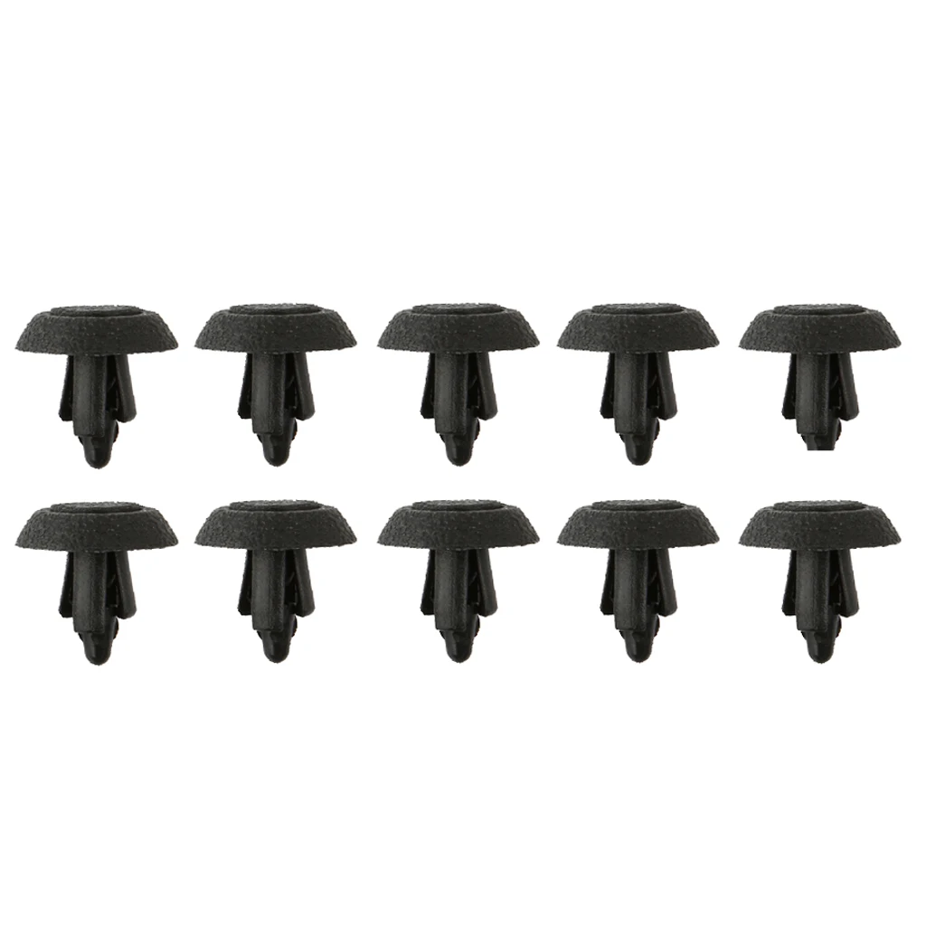

10 Pcs Panel Rivet Fastener Push Type Bumper Mud Flaps Grille Retainers Clips For Toyota for Lexus 9046707211