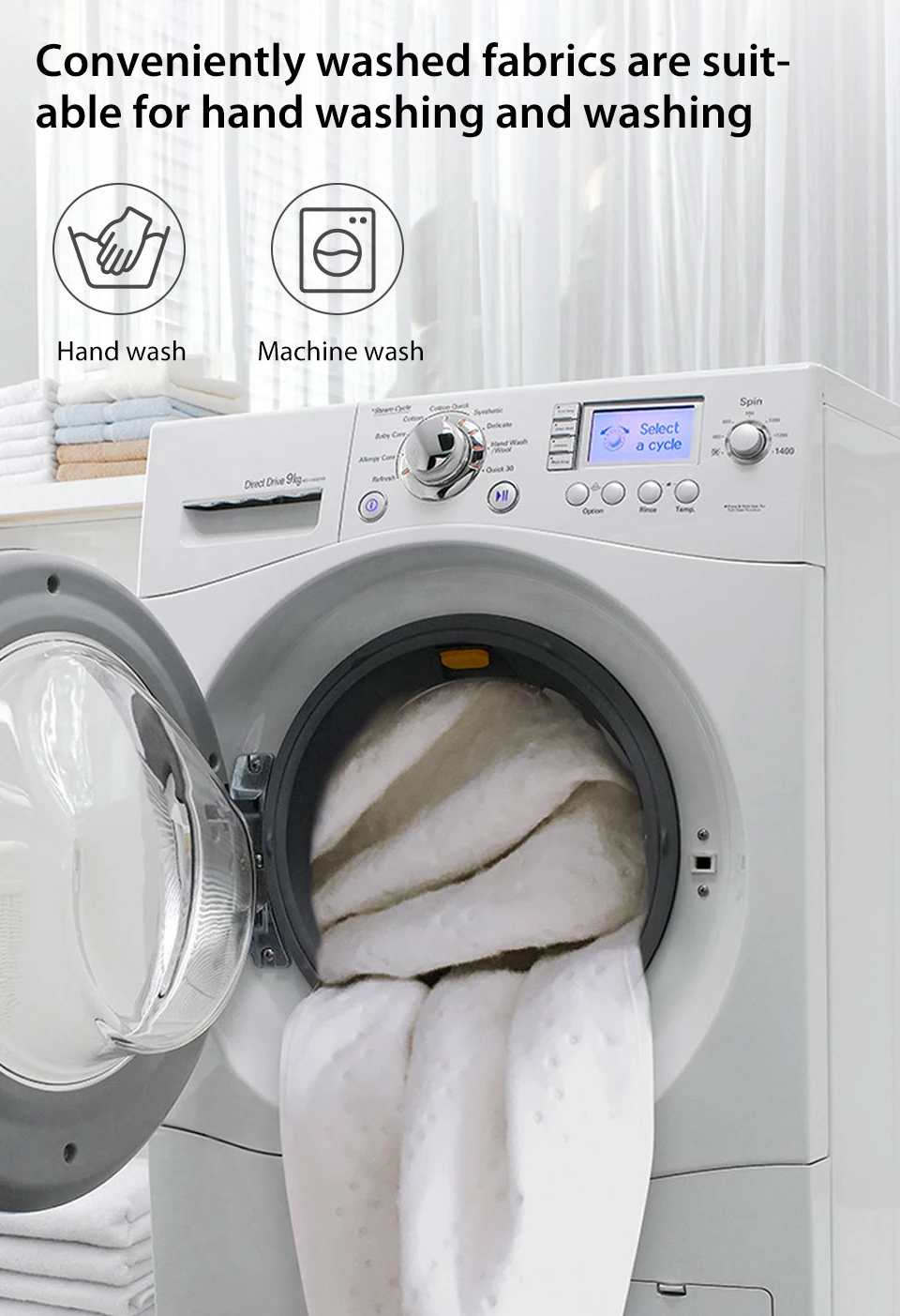 xiaomi youpin smart removing mites Electric blanket safety timing Intelligent temperature control Convenient washing for winter (11)