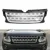 For Land Rover Discovery 4 LR4 2014 2015 2016 LR057534 Car Front Racing Grill Bumper Honey Comb Mesh Grille with Emblem 7