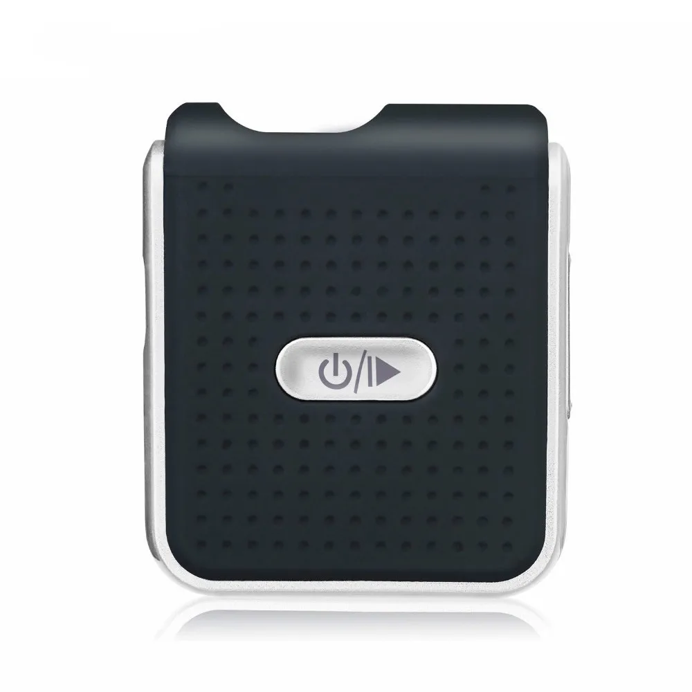 

Bluetooth Receiver Portable Stereo Hands-free Audio Adapter Bluetooth Car Kit Collar Clip for 3.5mm Audio Device