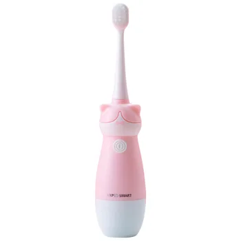 

Children's Sonic Electric Toothbrush Soft Baby Safety Battery Automatic Teeth Brush Waterproof Suitable For 3-12 Years Old