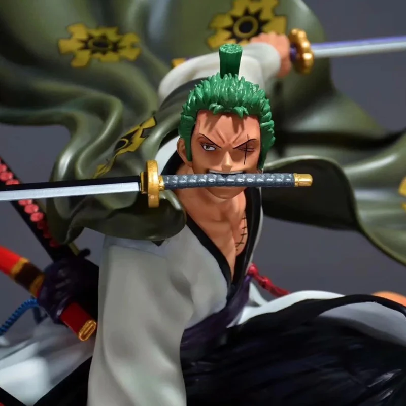 Новое цельное кимоно Roronoa Zoro GK статуя фигурка ПВХ Модель Аниме Коллекционная