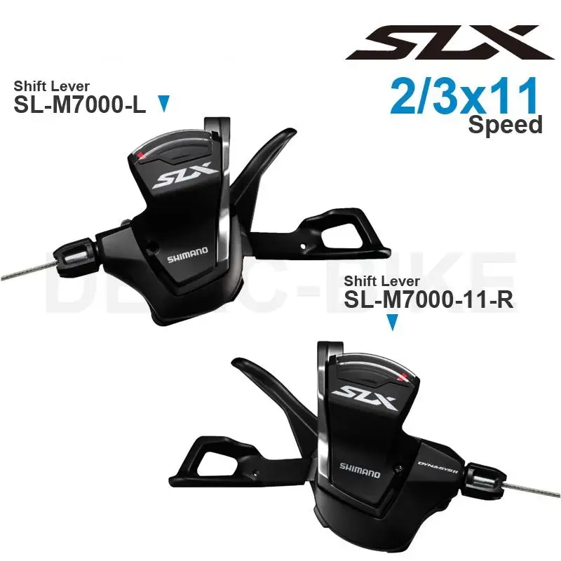 SHIMANO SLX M7000 11v Shifter SL-M7000-L SL-M7000-11-R Right Shift Lever - Clamp Band - 11-speed Original parts