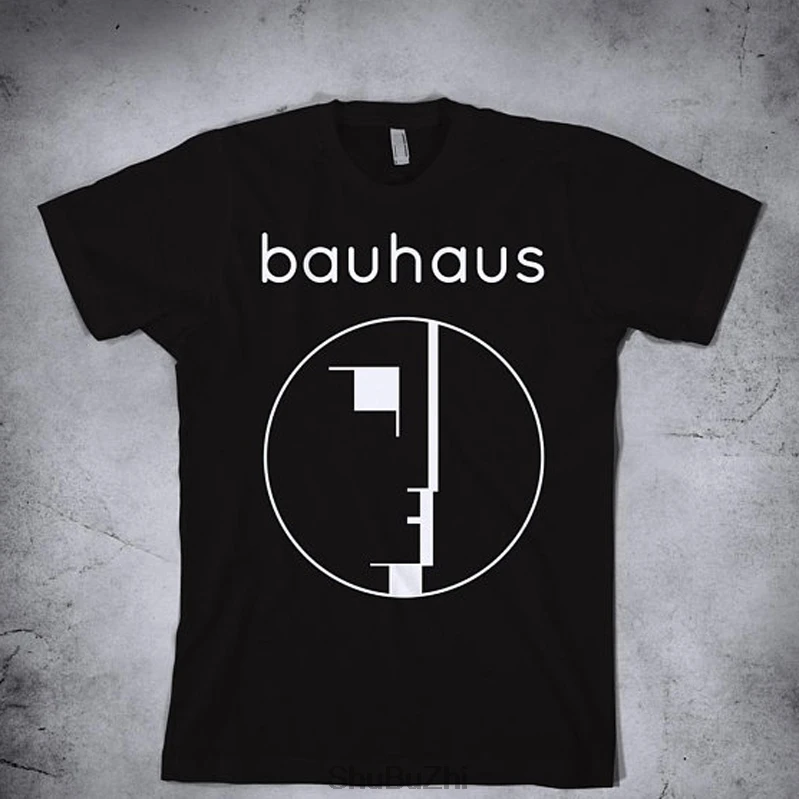 Новая футболка с логотипом Bauhaus мужские футболки в стиле панк новые брендовые