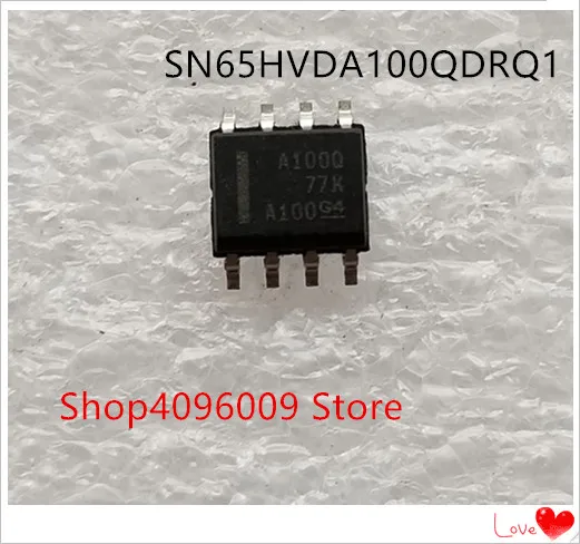 Новинка 10 шт./лот SN65HVDA100QDRQ1 SN65HVDA100QDR SN65HVDA100 маркировки A1000 лапками углублением SOP-8 |