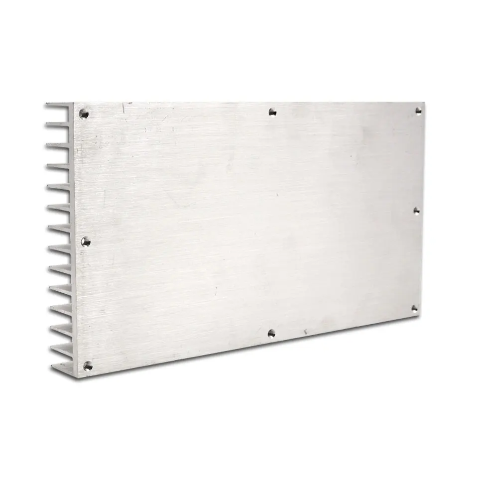 Aluminum heat sink 220x120x25mm 200W heatsink for LED lights electronuics DIY 500g high thermal conductivity aluminum heat sinks LED radiator