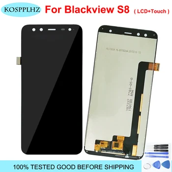 

KOSPPLHZ Lcd Screen For 5.7" inch BlackView S8 LCD Display+Touch Screen LCD Digitizer Glass Panel Replacement s 8 +Free Tools