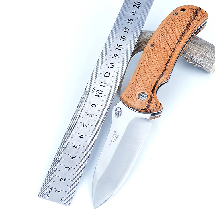 

Exquisite zebra knife outdoor folding knife non-straight knife multi-functional camping high-end knife
