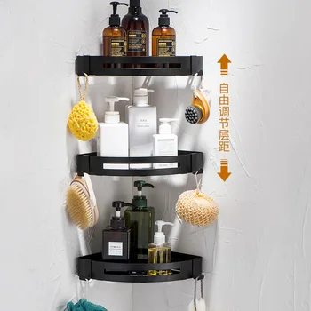 

Toilet Storage Rack, Non Perforated Wall Hanging, 304 Stainless Steel Bathroom Tripod, 2nd Floor