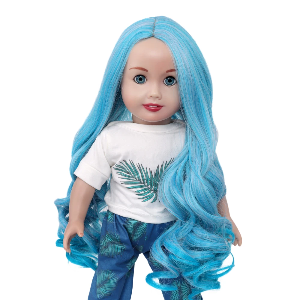 Женский парик для кукол 18 дюймов | Игрушки и хобби