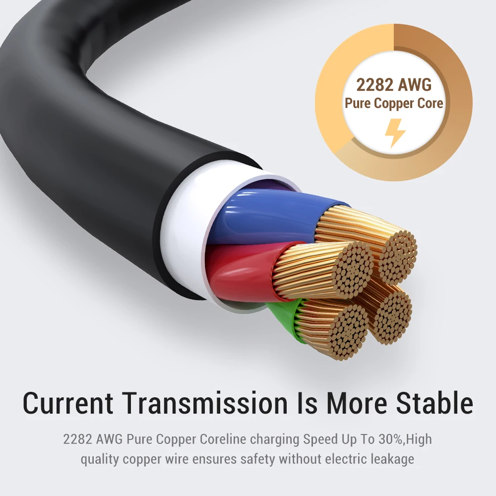 Кабель зарядный TOPK USB 3 0 Type C с отображением напряжения и силы тока|cable for|cable for