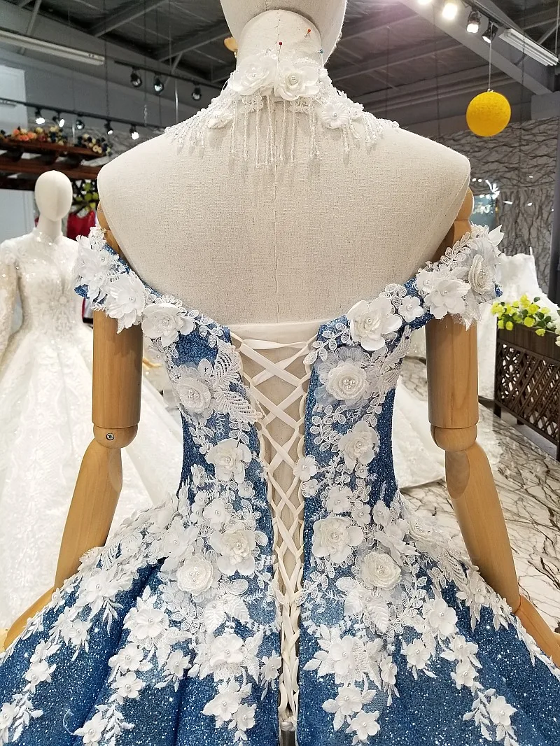 bling bride dress