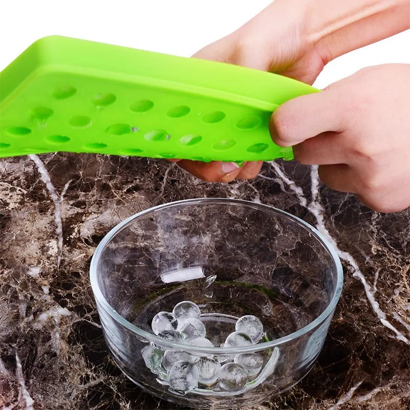 40 holes Spherical ice ball pellets Silicone Cake Mold Chocolate Chip Cookie Baking Mold Decoration Cake Decoration Tool K932