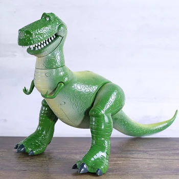 

Toy Story Rex The Green Dinosaur Deluxe Talking Toy Action Figure Collectible Model Doll