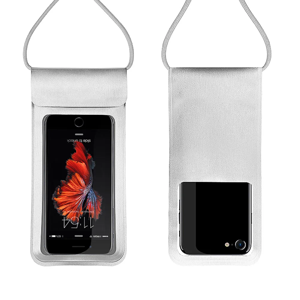 Universal Waterproof Phone Cover Case Swim Case Pouch Bag for iPhone 8/7/6S Samsung Galaxy S8 LFX-ING