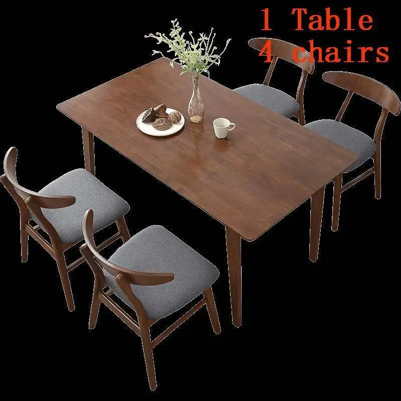 Eet Tafel Piknik Masa Sandalye Eettafel Salle A Manger mercerne Juego Pliante Wood Tablo Comedor Mesa De Jantar обеденный стол