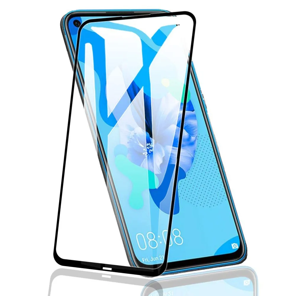 2 в 1 закаленное стекло для huawei nova 5t honor 20 s пленка объектива камеры pro Защитное