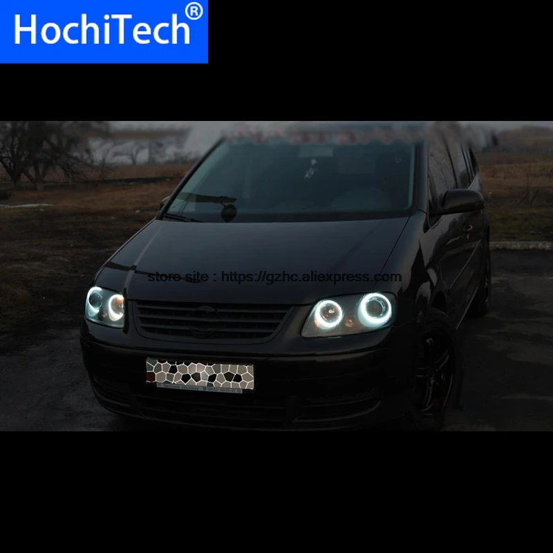 Для Volkswagen VW Touran 2003 - 2006 ультра яркий дневной светильник DRL CCFL ангельские глаза