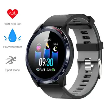 

W4 smart sports watch bracelet IP67 waterproof Bluetooth pedometer heart rate monitor color display smart watch for Android IOS