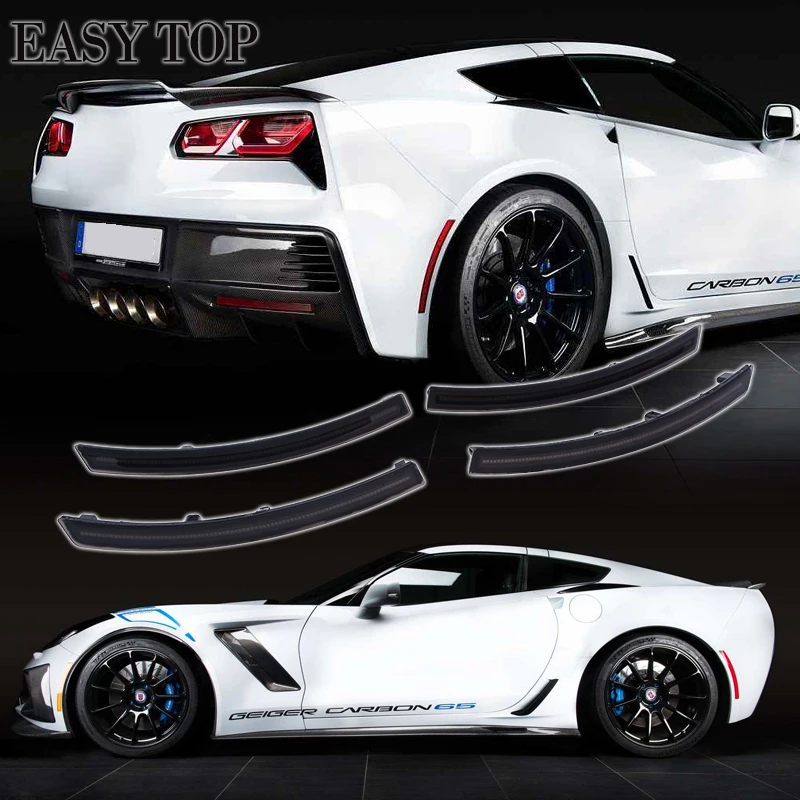 Luce Di Ingombro Laterale A Led Anteriore E Posteriore Per Chevy Corvette C7 2014-2019