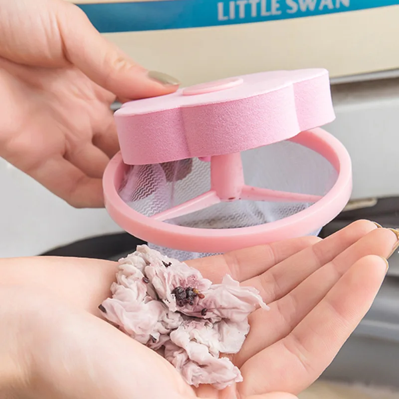 

Washing Machine Filter Screen Bag Hair Remover Thick Fine Mesh Laundry Bag Household Floating Decontamination Clothes for Protec