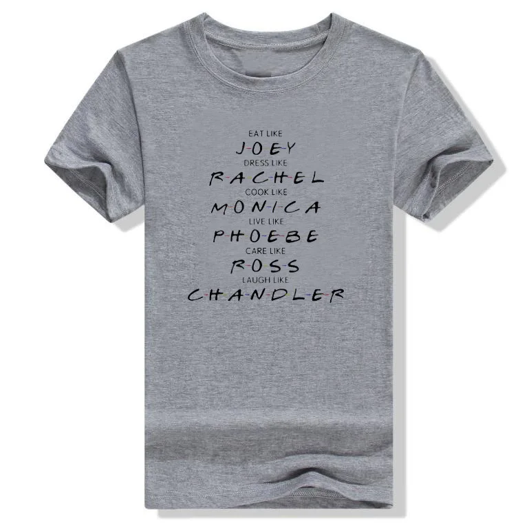 

Women Short Sleeve O Neck Loose Tshirt 2019 Summer Fashion Women Tee Shirt Tops Eat Like Joey Letter Print T Shirt