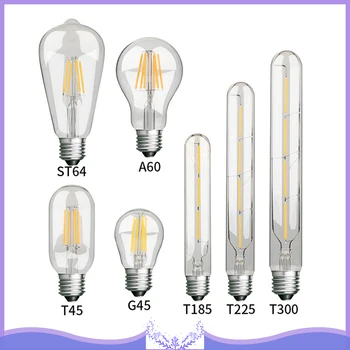 

Edison Light Bulb Filament Incandescent Ampoule Bulbs Vintage Edison Lamp 4W LED Filament Light Bulb Dropshipping