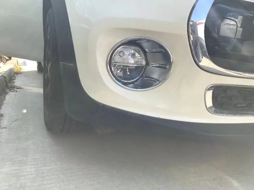Для Mini Cooper 2 шт. Фирменная Новинка АБС хромированная Защитная панель для переднего головной светильник тумана светильник лампа рамка крышки планки стайлинга автомобилей авто аксессуары
