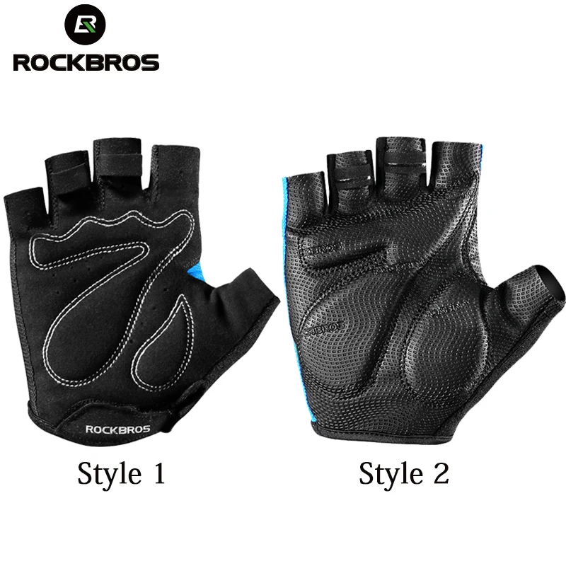 ROCKBROS перчатки для велосипеда, велосипедные перчатки, противоударные, дышащие, мужские, женские, летние, MTB, горные, спортивные перчатки, одежда для велоспорта