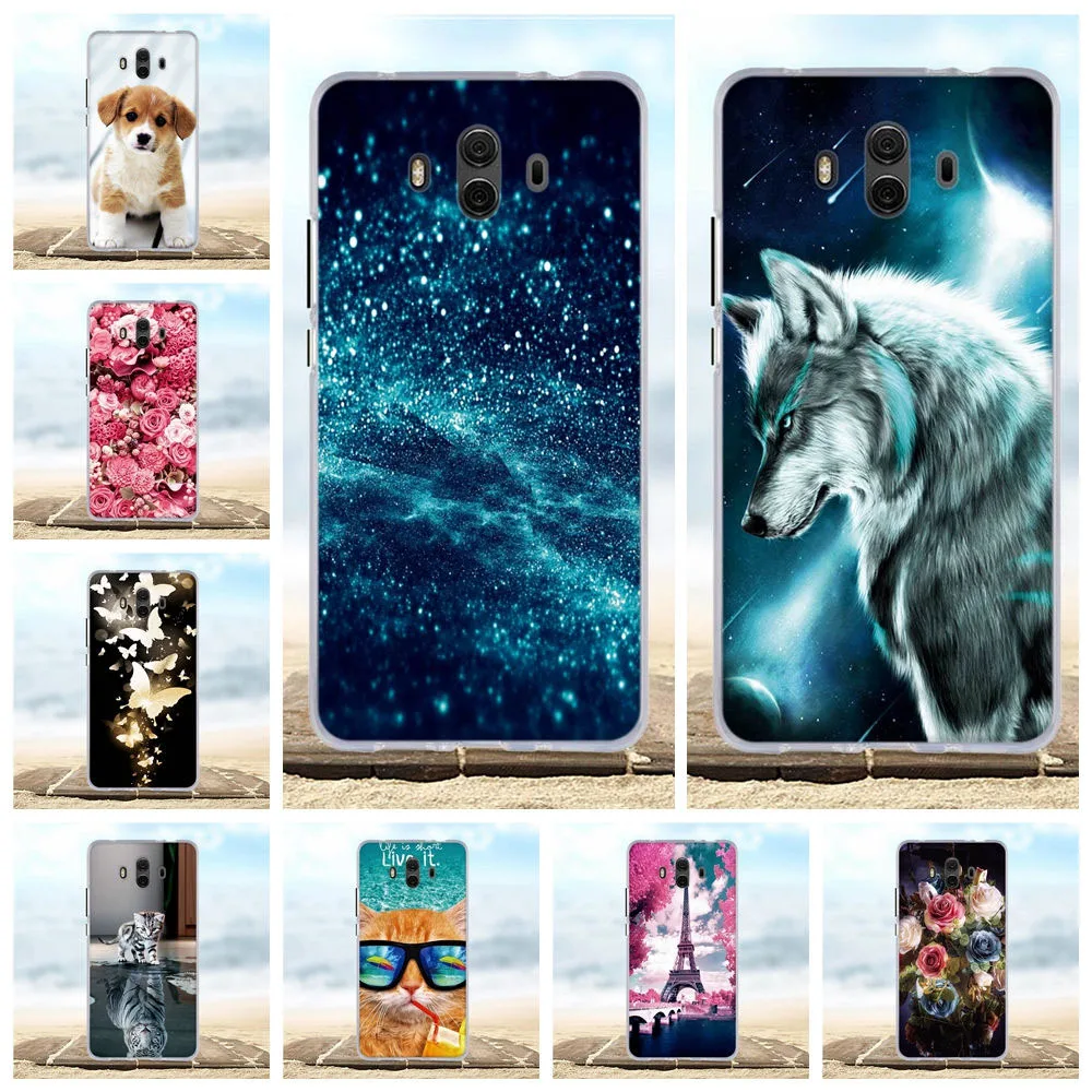 

For Huawei Mate 10 Case 3D Pattern For Huawei Mate 10 ALP-L09 ALP-L29 ALP-AL00 Case Soft Silicone Cover For Huawei Mate10 Cases