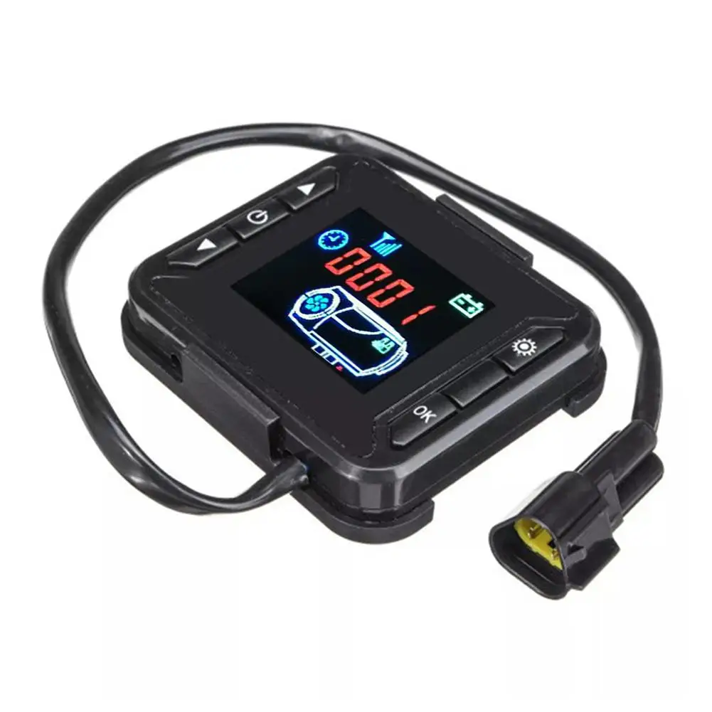 Switch Controller12V24V Parking Air Heater Car Heater Switch Accessories LCD Monitor Parking Heater Controller