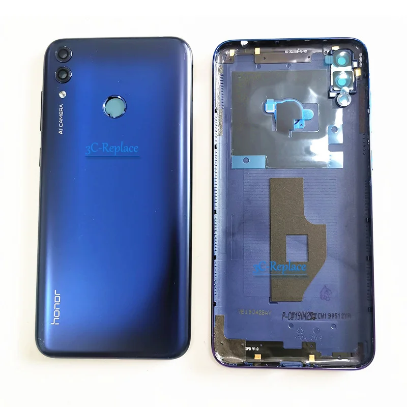 Задняя Крышка аккумуляторной батареи для Huawei Honor 8C задняя крышка стеклянная