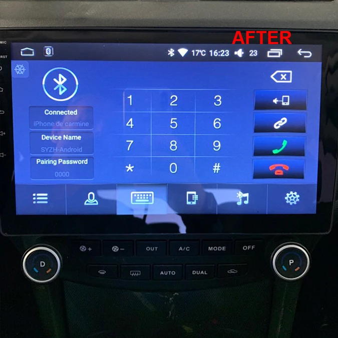  10.1'' Android 9.1 Quad-core RAM 2GB ROM 32GB Car Stereo Radio GPS WIFI 3G 4G Mirror Link OBD For H