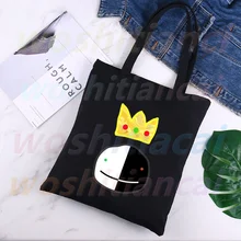 

Dream Smp Ranboo Kawaii Cartoon Shopping Canvas Bag Female Girl Tote Eco Shopper Shoulder Bags,Drop Ship