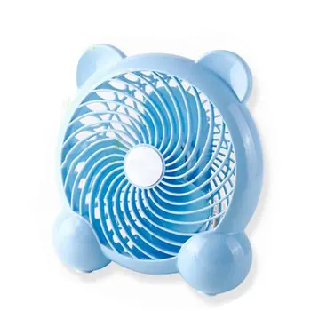 

USB Fan PP + electronic components Two speeds Mini mute 7 inch office desktop computer Small desktop fan 1 Piece