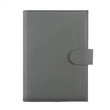 Новые поступления из натуральной кожи A6 Блокнот дневник планировщик журнал канцелярские принадлежности небольшой блокнот Органайзер большой карман