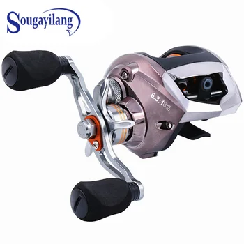

Sougayilang Baitcasting Reels 18+1BB Carp Fishing Reel Left/Right Hand Bait Carbon Fiber Casting Fishing Reel Fishing Tackle