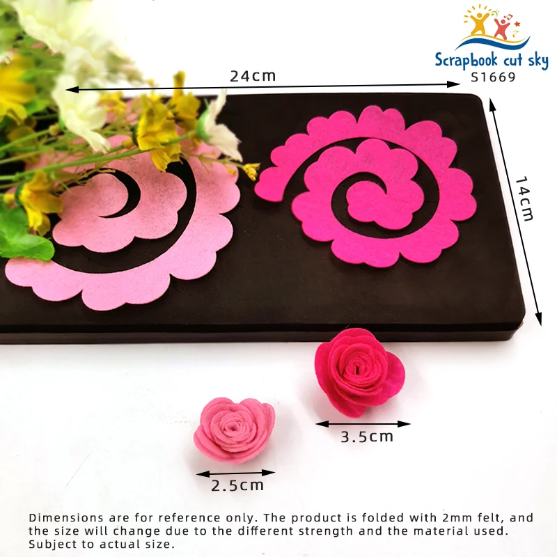 flower die-cutting wood die is suitable for most machines