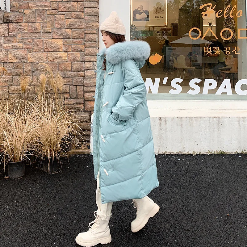 Unusual DesignThick Down Parka Winter Jacket Women Clothes Warm Coat Female Oversized  Snow Outwear
