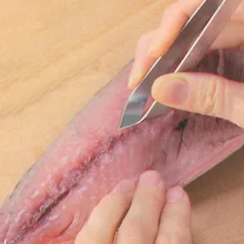 Щипцы для удаления рыбных костей из нержавеющей стали, щипцы для удаления клещей, инструмент для сбора морепродуктов, кухонный пинцет Щипцы для удаления рыбных костей из нержавеющей стали, щипцы для удаления клещей, инструмент для сбора морепродуктов, кухонный пинцет