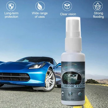 

30ml Automobile Windshield Water Repellent Car Coating Windows Waterproof Rainproof Nano Hydrophobic Coating