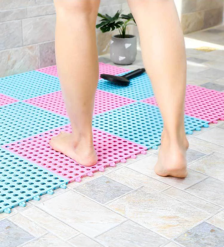 Customizable Size Splicing Bathroom Shower Mat with Suction Cup Can Be Cut Bath  Mat Eco-Friendly TPE Durable Non-slip Floor Mats - AliExpress