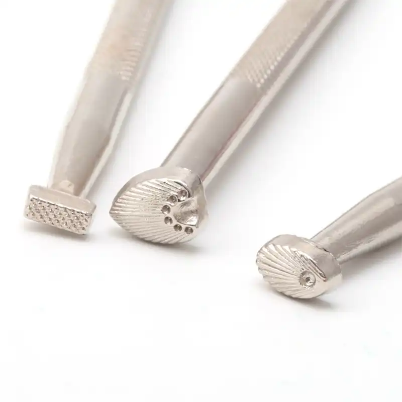 DIY Stamp Tools Pattern Carving Leather Alloy High quality Metal Stamps
