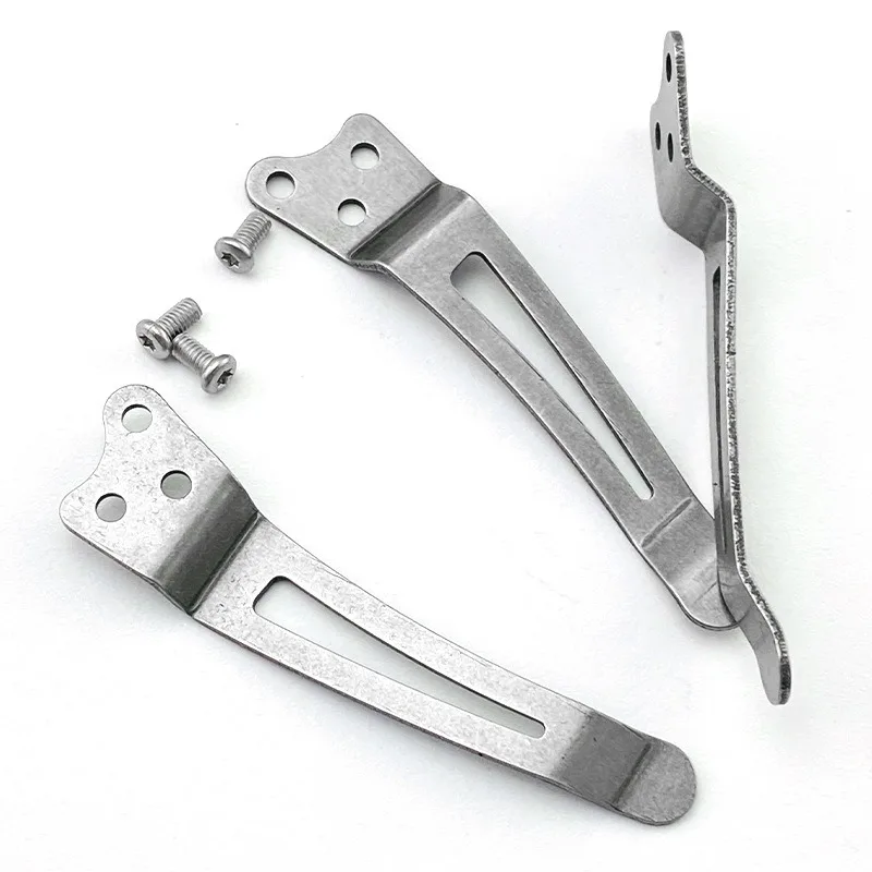 Stainless Steel Back Clip Pocket Holder Knife Clip Accessories Tool Diy