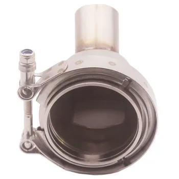 

90 DEGREE ELBOW ADAPTER FLANGE STAINLESS STEEL CAST 3" V BAND T3T4 TURBO PIPE