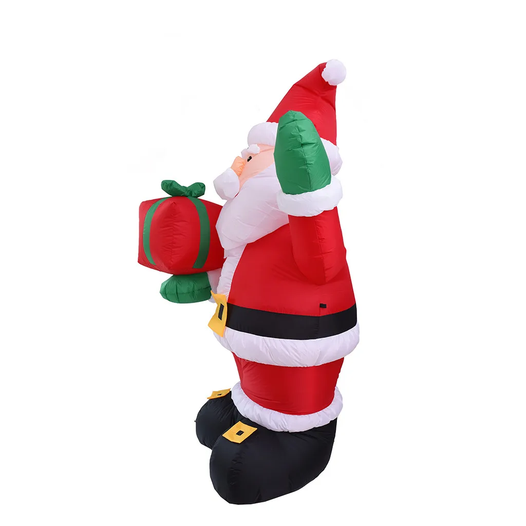 Игрушки для детей, надувной ночной Светильник Санта-Клауса, наружные садовые игрушки, надувные игрушки для рождественской вечеринки, забавные подарки# A20